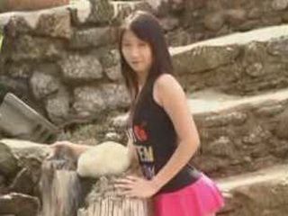 Japanese Beauty's Public Pussy Play - Too Hot to Handle!